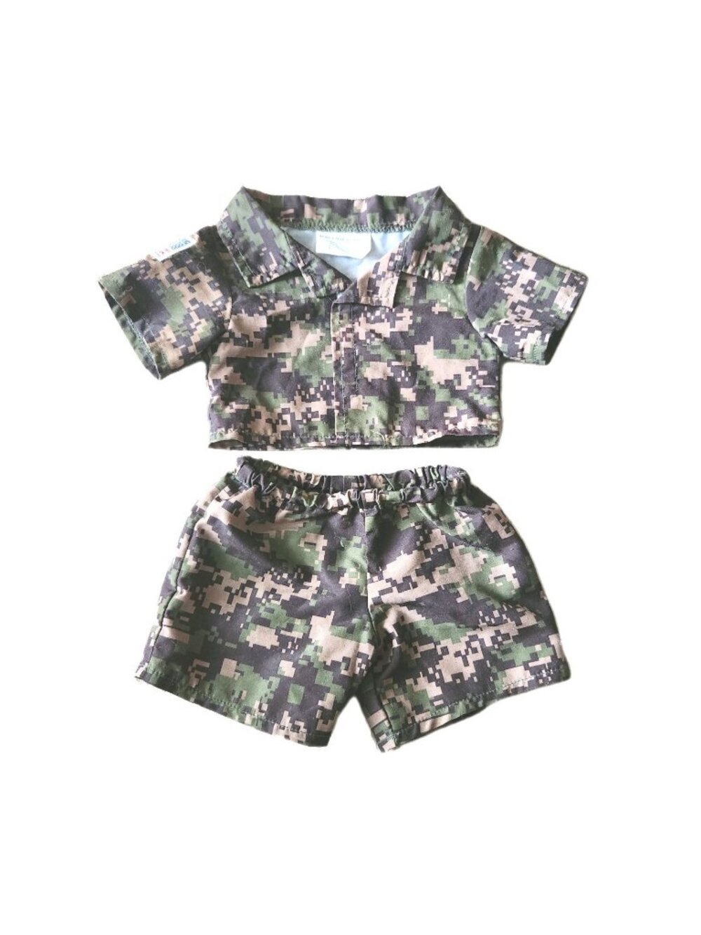 Build A Bear Military Fatigues Jacket and Pants Set BAB Camouflage Outfit